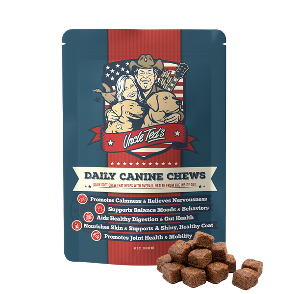 Uncle Ted’s Daily Canine Chews - 1 Month Supply