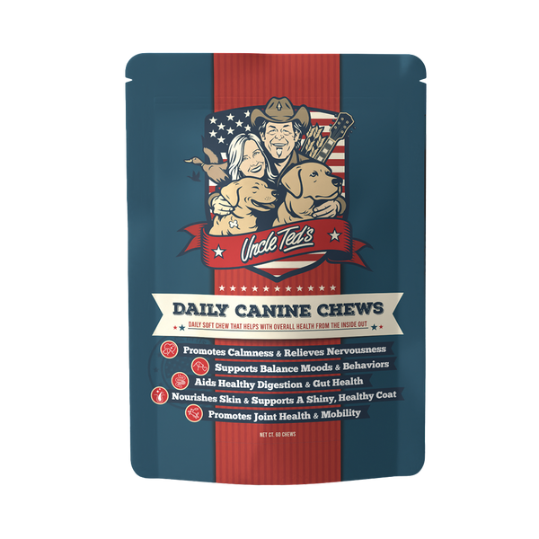Uncle Ted's Daily Canine Chews - 2 Month Supply