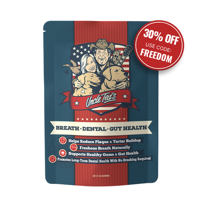 Uncle Ted's Breath + Dental + Gut Health Powder