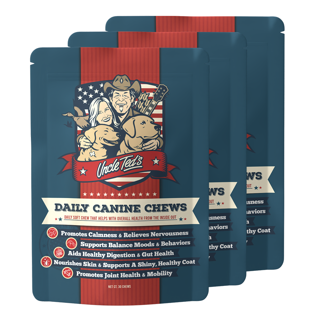 Uncle Ted's Daily Canine Chews - 2 Month Supply