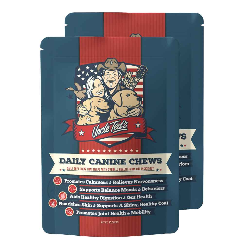 Uncle Ted's Daily Canine Chews - 2 Month Supply