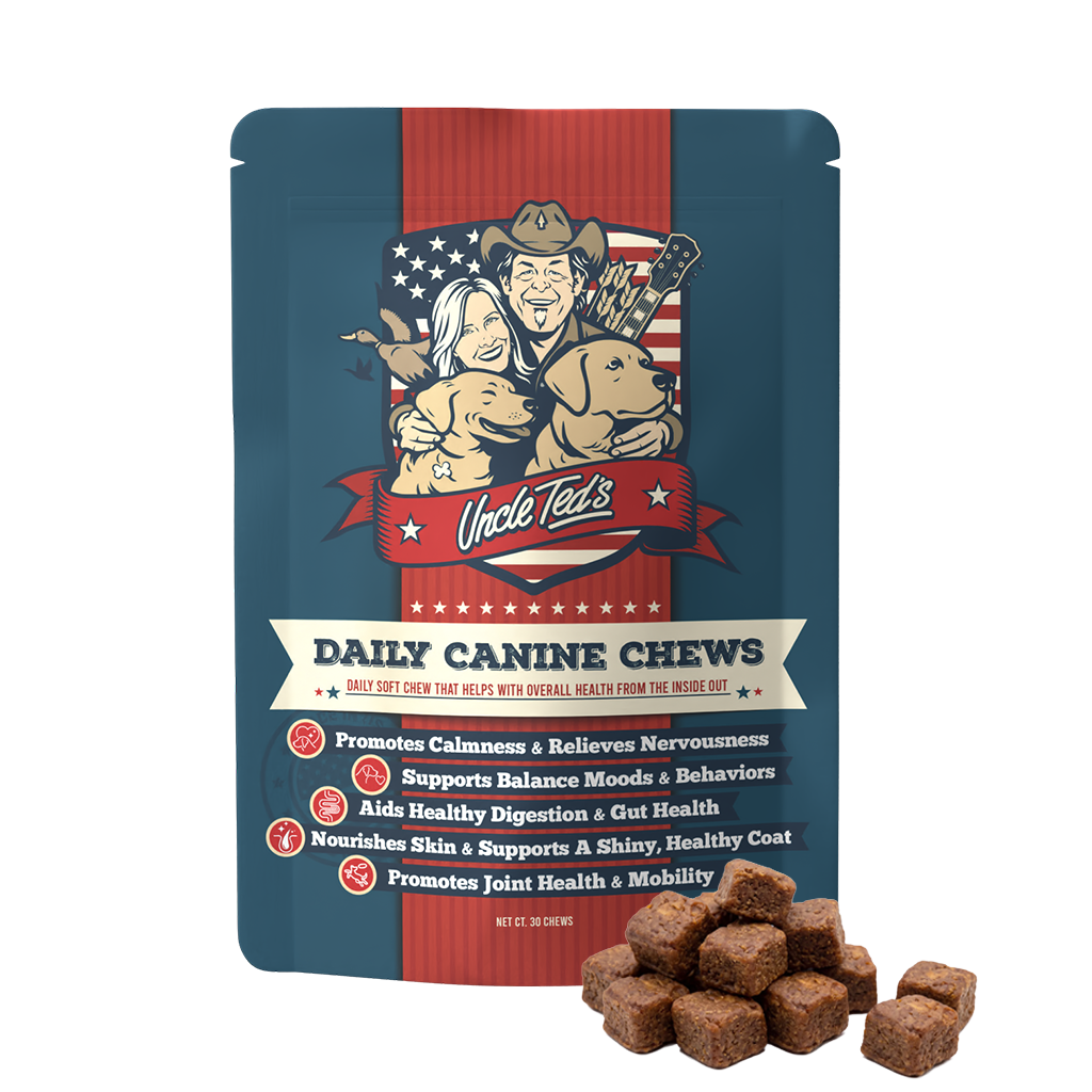 Uncle Ted’s Daily Canine Chews - 1 Month Supply