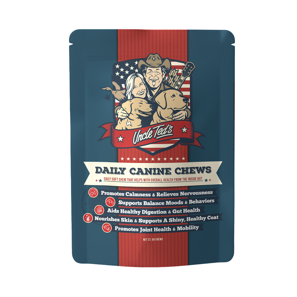 Uncle Ted's Daily Canine Chews 60ct
