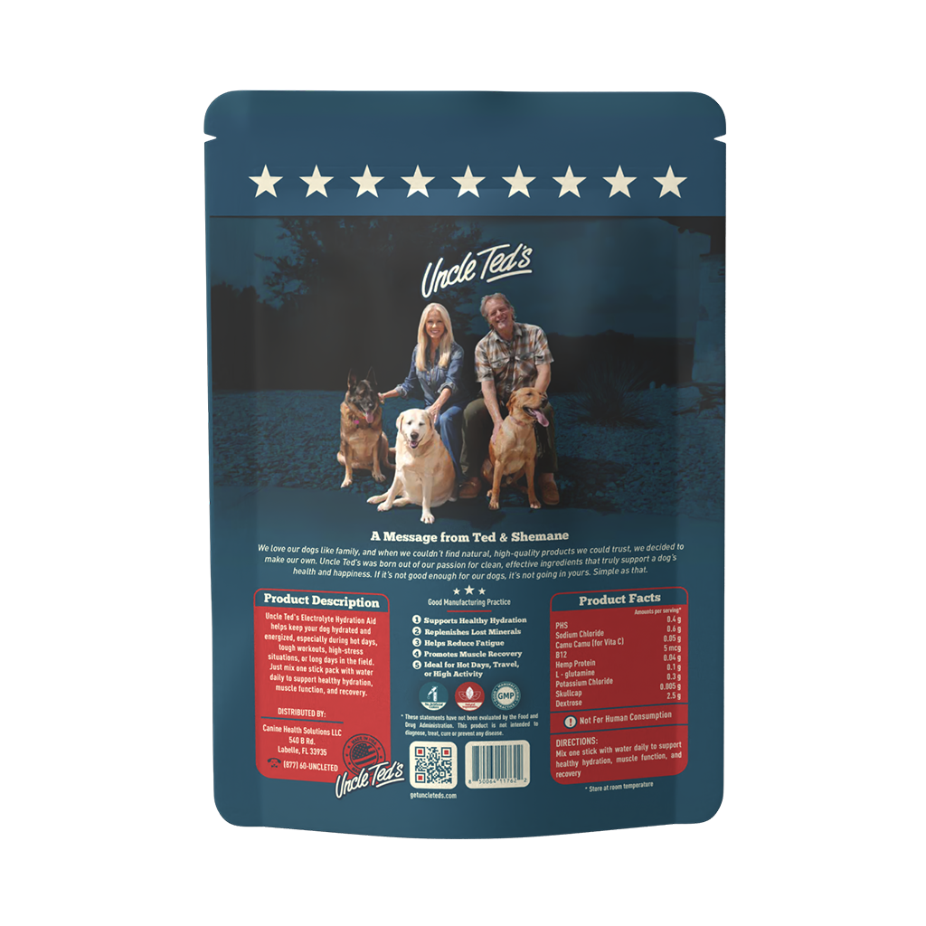 Uncle Ted's Electrolyte Hydration Aid