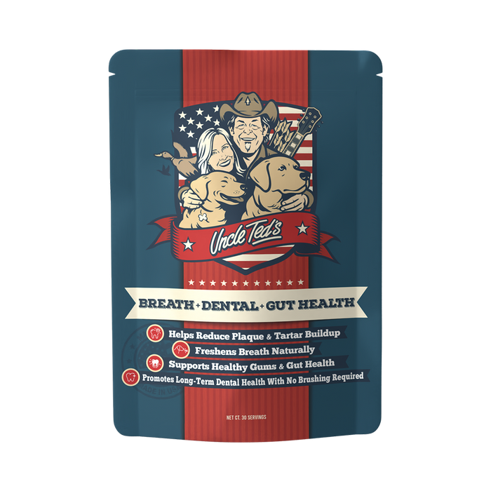 Uncle Ted's Breath + Dental + Gut Health Powder